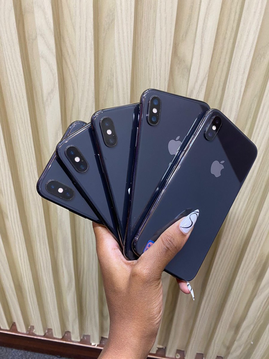 Iphone x 256GB a couple of pieces available 

19,500/=