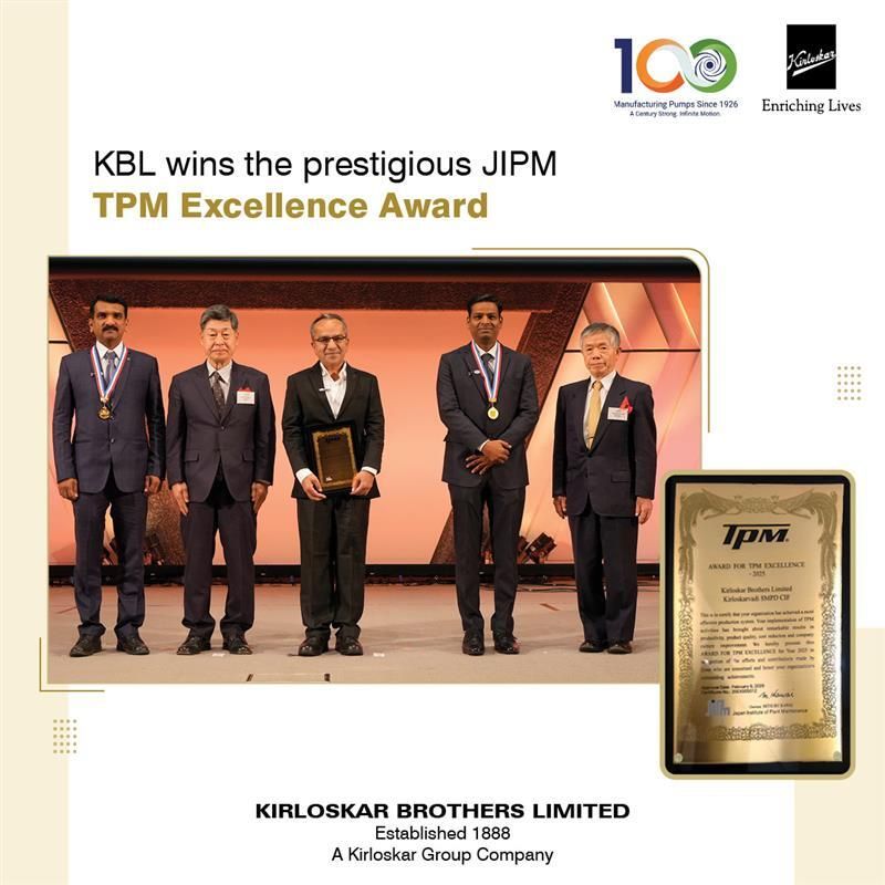 Kirloskar Brothers Limited tweet media