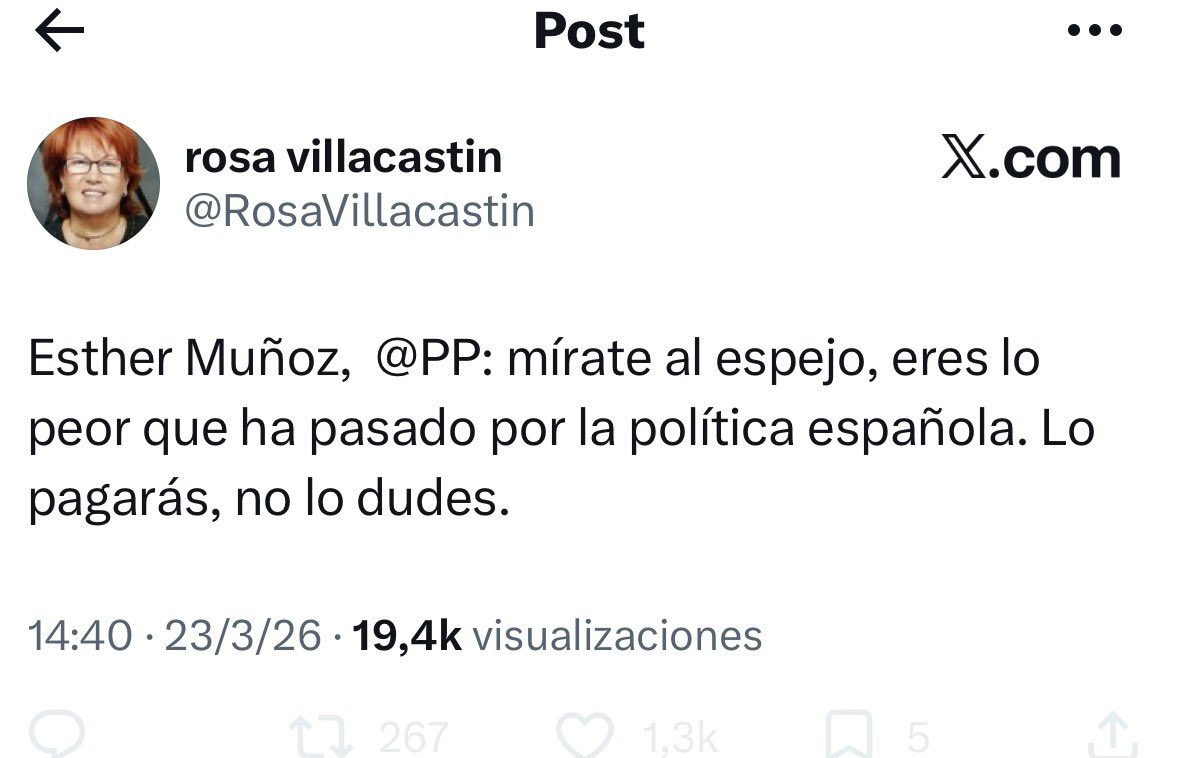 ESTER MUÑOZ tweet media