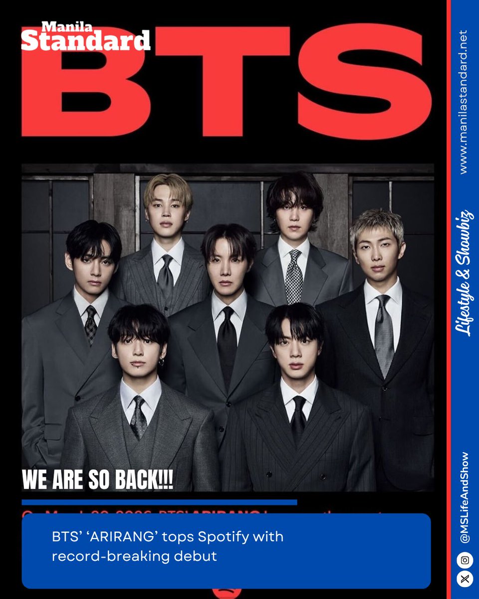 MANILA STANDARD Lifestyle & Showbiz tweet media