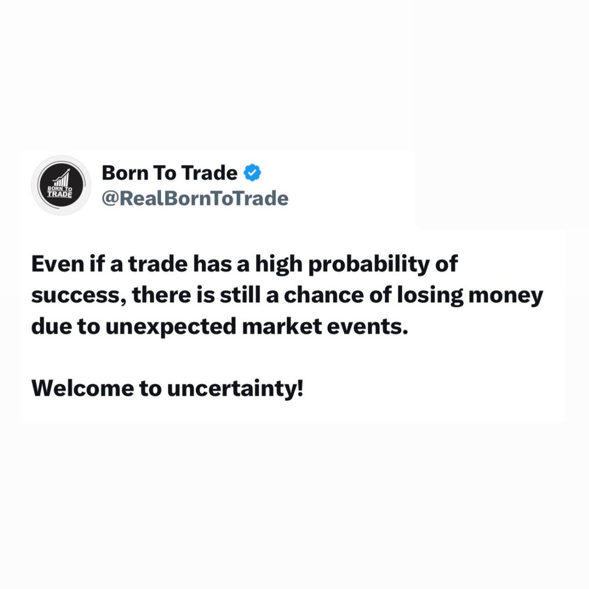 Born To Trade tweet media