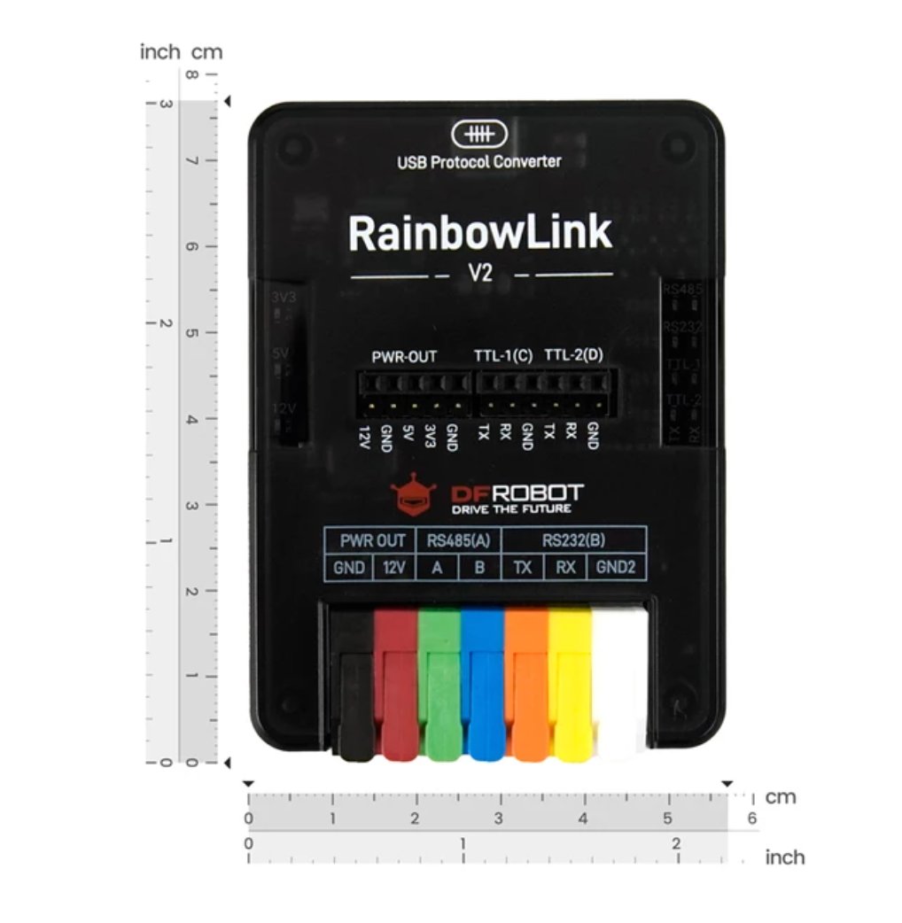 dfrobotcn's tweet image. Tired of carrying 4 dongles + a power brick? Meet RainbowLink V2!

4 channels (RS485 + RS232 + 2×TTL) + 12V/5V/3.3V power, all in one pocket-sized device. Industrial isolation included.

Field debugging just got way easier → dfrobot.com/product-3080.h…

#DFRobot #IoT #Maker