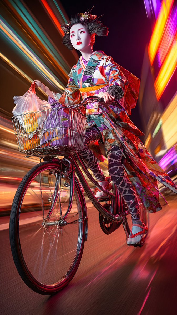 ryo1_74's tweet photo. Tokyo Kimono Rider.
#aiart #japan #tokyo #kimono #girl #rider https://t.co/YrlI6g7J84