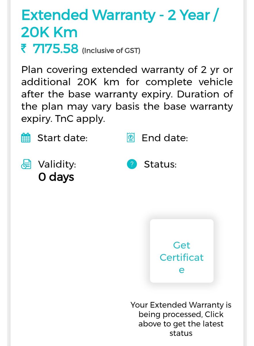 Rajeshdewangan7's tweet photo. I'm so frustrated! 😤 I bought an extended warranty from @chetakofficial, but I haven't received the certificate or any support from the dealer or their support team. This is really disappointing. 😔 Can anyone help? 🛠️ #CustomerService https://t.co/NzTDHpvpUz