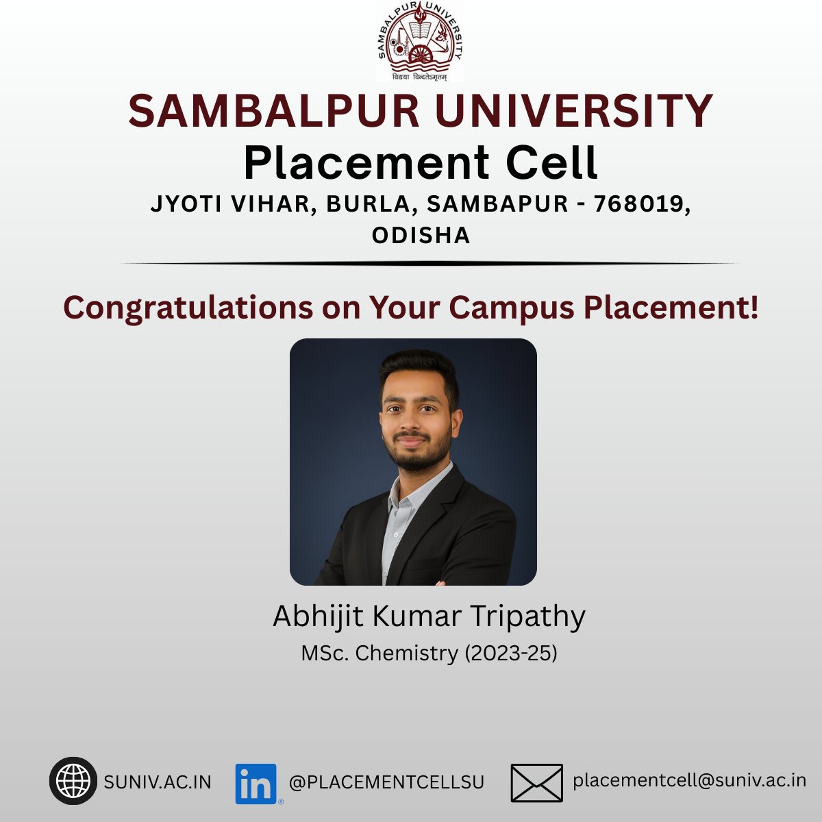 PLACEMENTCELLSU's tweet photo. #CampusPlacement https://t.co/a6qaIDbol2