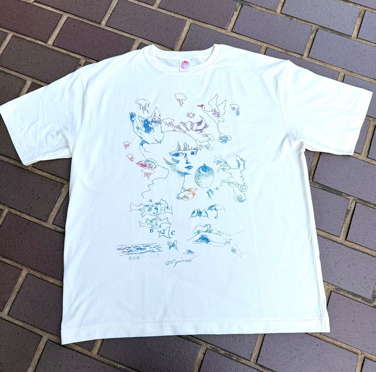 椎名林檎 党大会 Tシャツ 浮動層 無所属 & 手旗 Tシャツ 浮動層 無所属（受付期間：～3/12） – SR猫柳本線 猫キヲスク