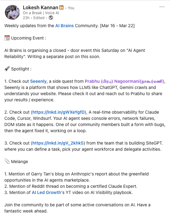 Lokesh Kannan tweet media