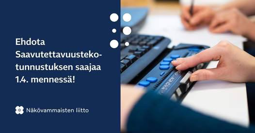Näkövammaisten liitto tweet media