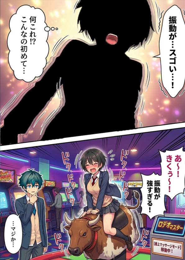 Fabianne_Moore's tweet photo. ロデオの振動は…初めて…
(1/11)  SFW https://t.co/UAX22x3raq