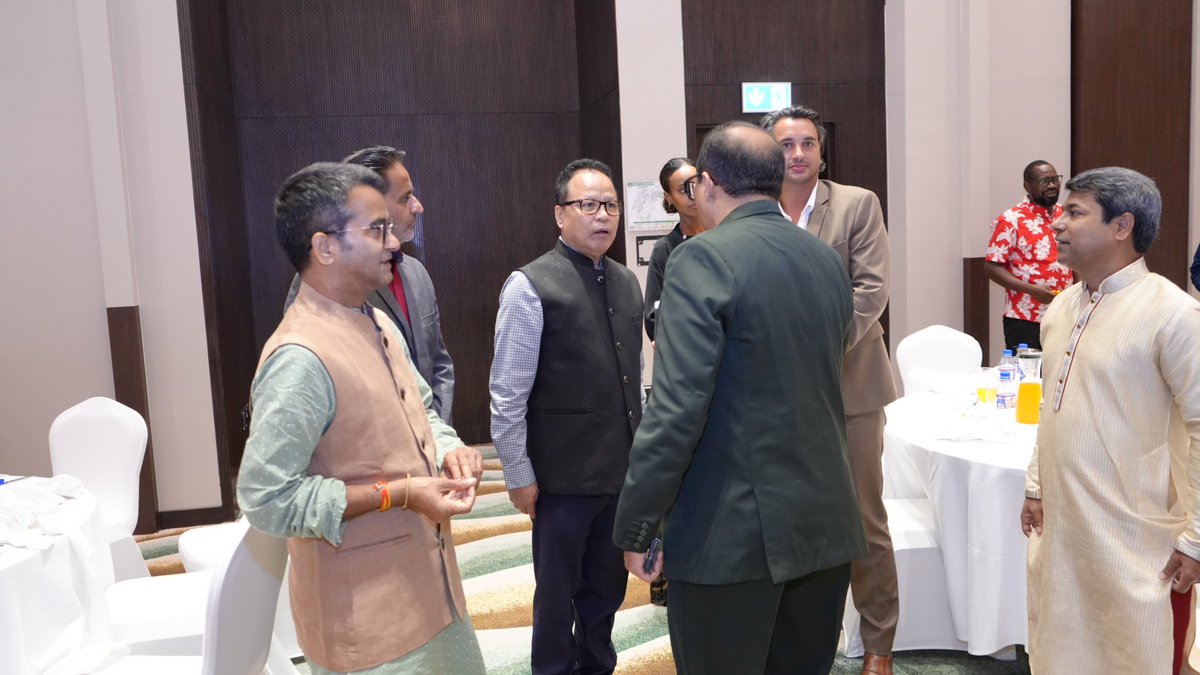 BSSdjib's tweet photo. Moments from the "Eid Milan" arranged by Bharatiya Sanskritik Samagam at Hotel Ayla Grand Djibouti. https://t.co/K4h79dadFY