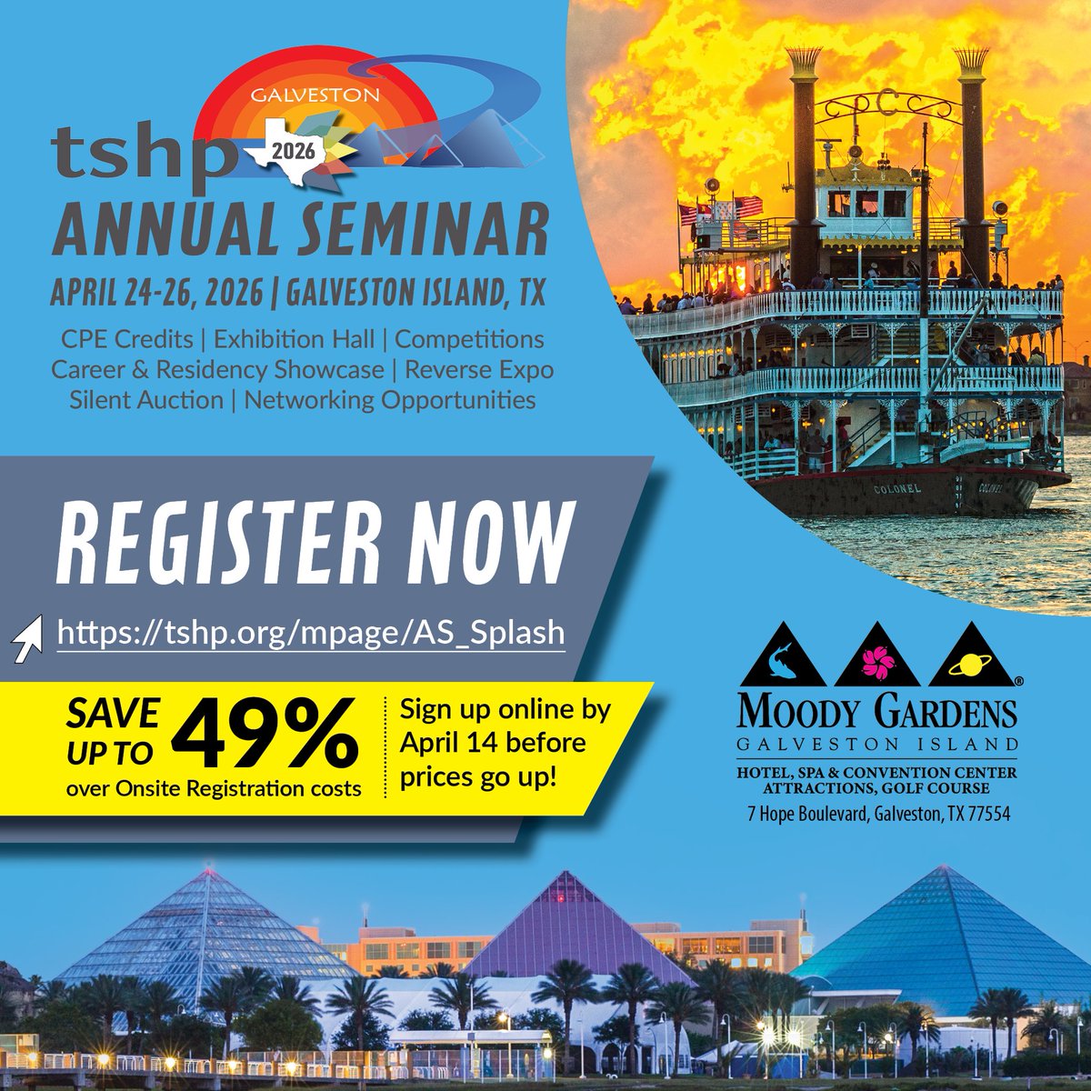 Texas Society of Health System Pharmacy (TSHP) tweet media