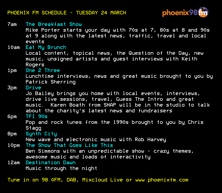 Phoenix FM (we're on 🦋) tweet media