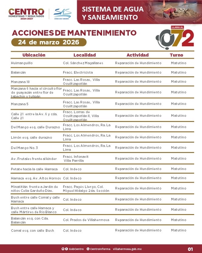 Ayuntamiento de Centro tweet media