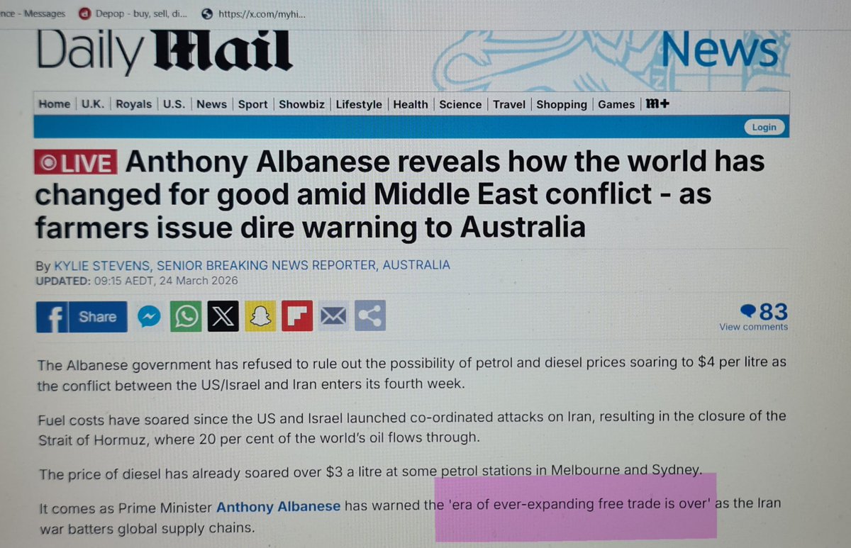 AllBiteNoBark88's tweet image. Okay
Lets break this down
1. Albanese talks bollocks at the best of times but WTH?
2. Europe is IN BED with a "Rising China" as is the #Labor Party. Have you noticed the Beijing Cameras everywhere? Probably not 🤯
3. I hear rumours that German car manufacturing is coming en mass