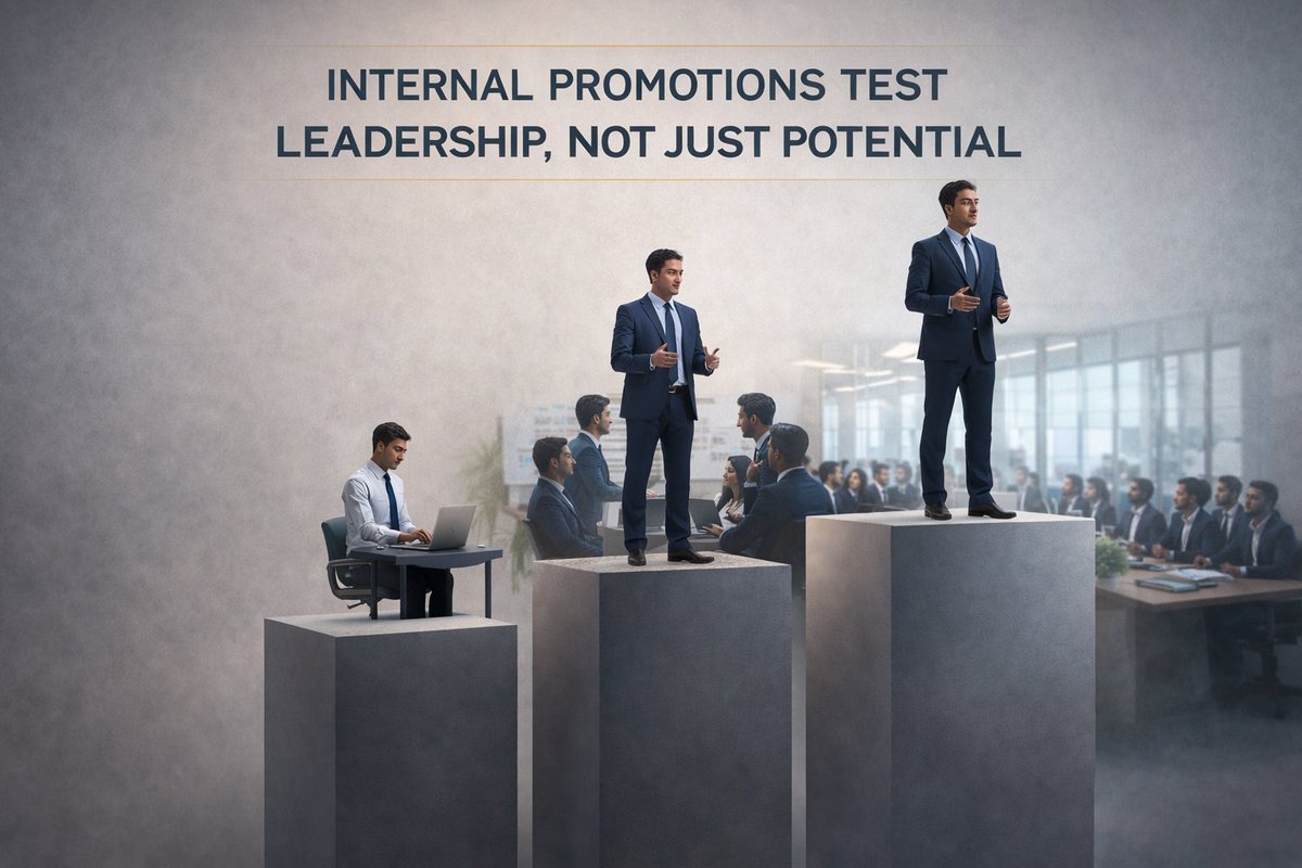 IRajeevJuneja's tweet photo. 𝐈𝐧𝐭𝐞𝐫𝐧𝐚𝐥 𝐩𝐫𝐨𝐦𝐨𝐭𝐢𝐨𝐧𝐬 𝐜𝐫𝐞𝐚𝐭𝐞 𝐨𝐩𝐩𝐨𝐫𝐭𝐮𝐧𝐢𝐭𝐲. 𝐏𝐞𝐫𝐟𝐨𝐫𝐦𝐚𝐧𝐜𝐞 𝐬𝐮𝐬𝐭𝐚𝐢𝐧𝐬 𝐢𝐭.

Energy &amp; hunger. Empathy &amp; compassion. Right focus on juniors. Clean data.

Leadership at scale is about clarity, questions, and discipline.

#Leadership https://t.co/AXy8VfRo7r