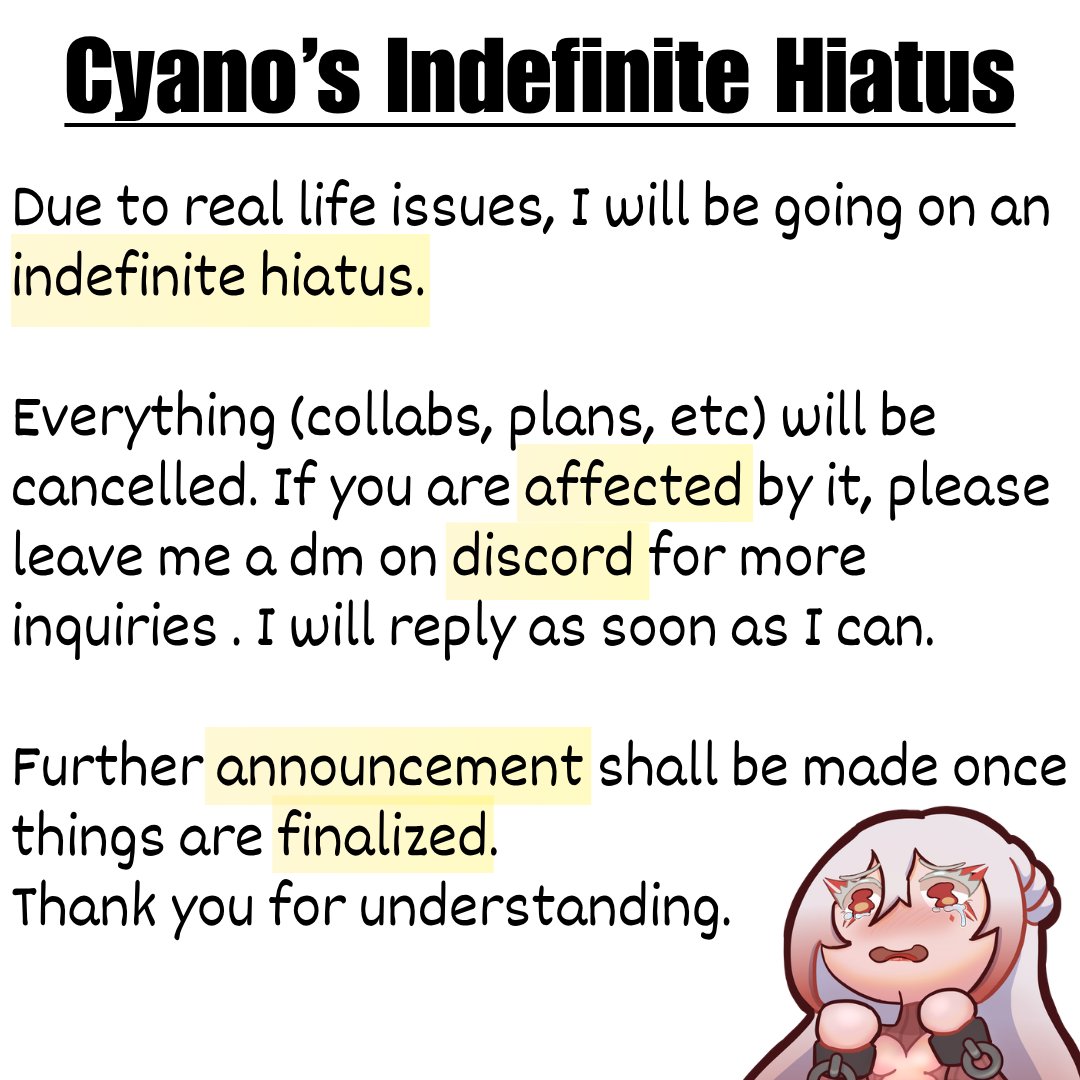 ꗃCyano Cirb Nightingale ♦️🐦 Hiatus tweet media