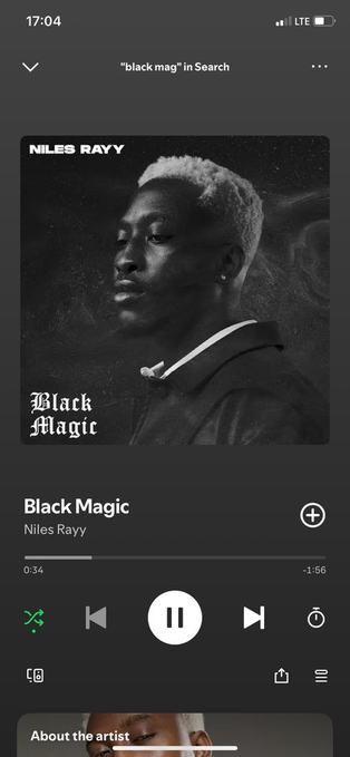 UnilagfmMusic's tweet image. #Breakfastshow 🍴@irem_israel 

🔊BLACK MAGIC                      
by @nilesrayy 

@unilagfm_1031