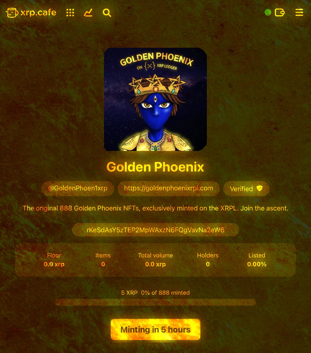 Golden Phoenix on XRPL tweet media