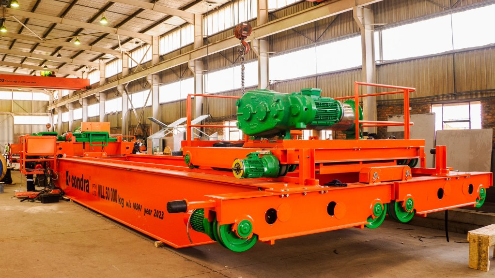 EngNewsZA's tweet image. [𝗖𝗥𝗔𝗡𝗘𝗦 &amp;amp; 𝗛𝗢𝗜𝗦𝗧𝗦] Condra Cranes &amp;amp; Hoists is working on multiple refurbishment projects, including a 10 t crane for a client in Mpumalanga, and a 5 t crane with 19 m span for a client in KwaZulu-Natal. 𝗥𝗲𝗮𝗱 𝗺𝗼𝗿𝗲: bit.ly/3PDsRN0
#Cranes #Refurbishment