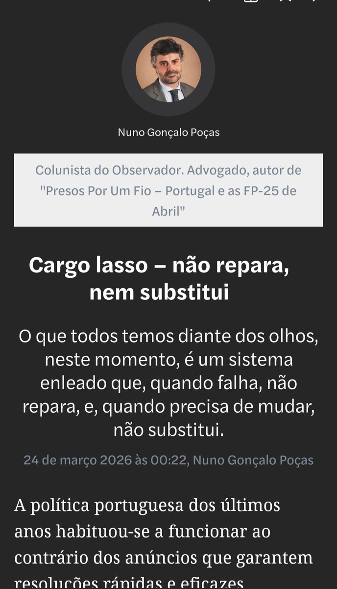 Nuno Gonçalo Poças tweet media