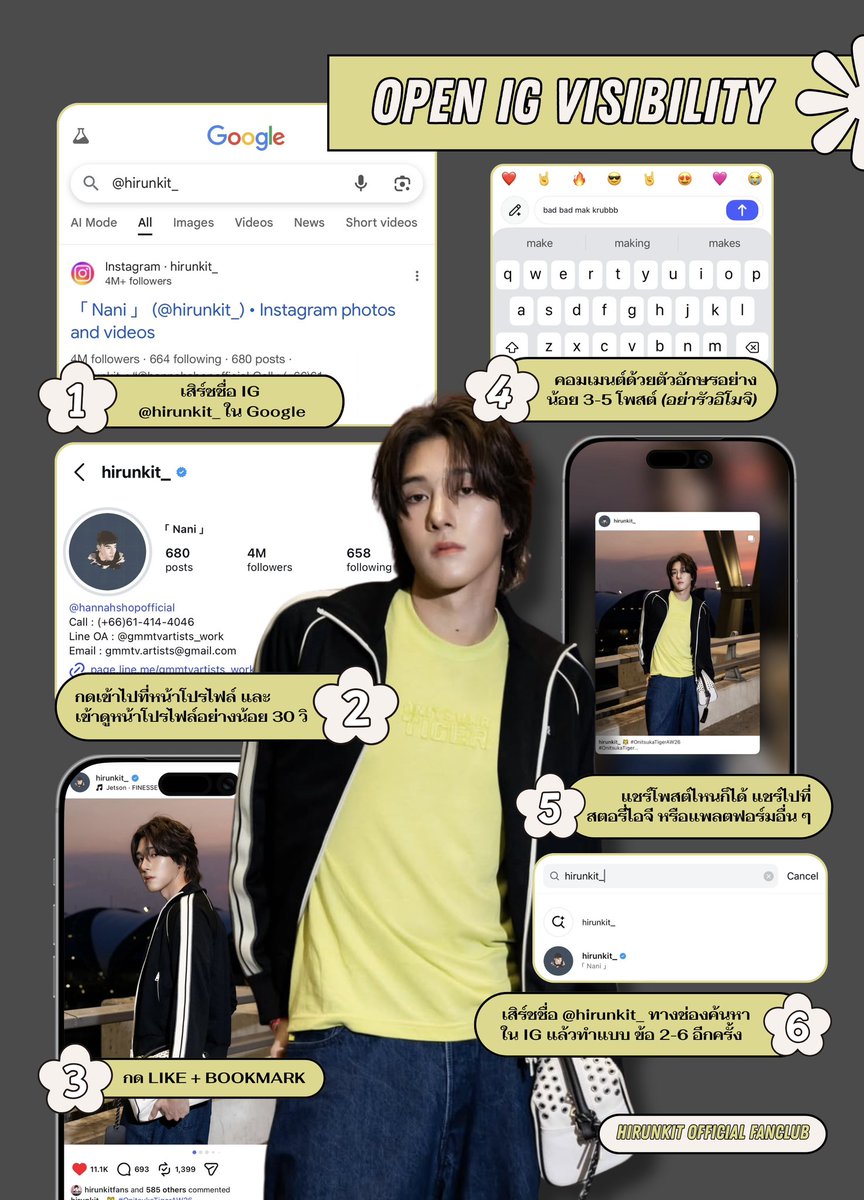 Hirunkit Official Fanclub tweet media