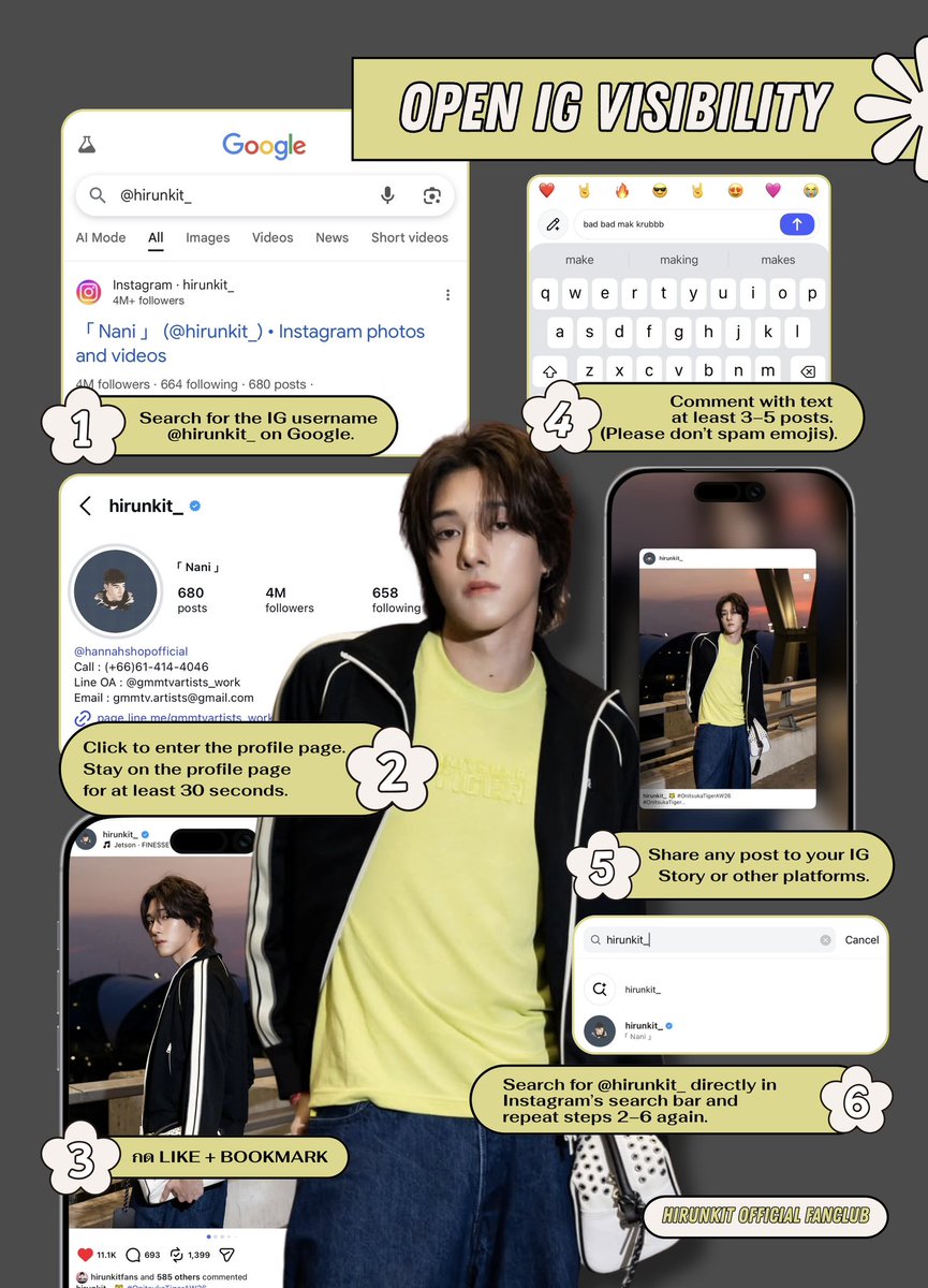 Hirunkit Official Fanclub tweet media