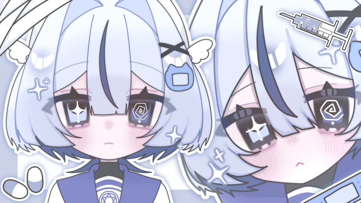 病ねんね@live2D公開チャレ中‎𖤐 tweet media