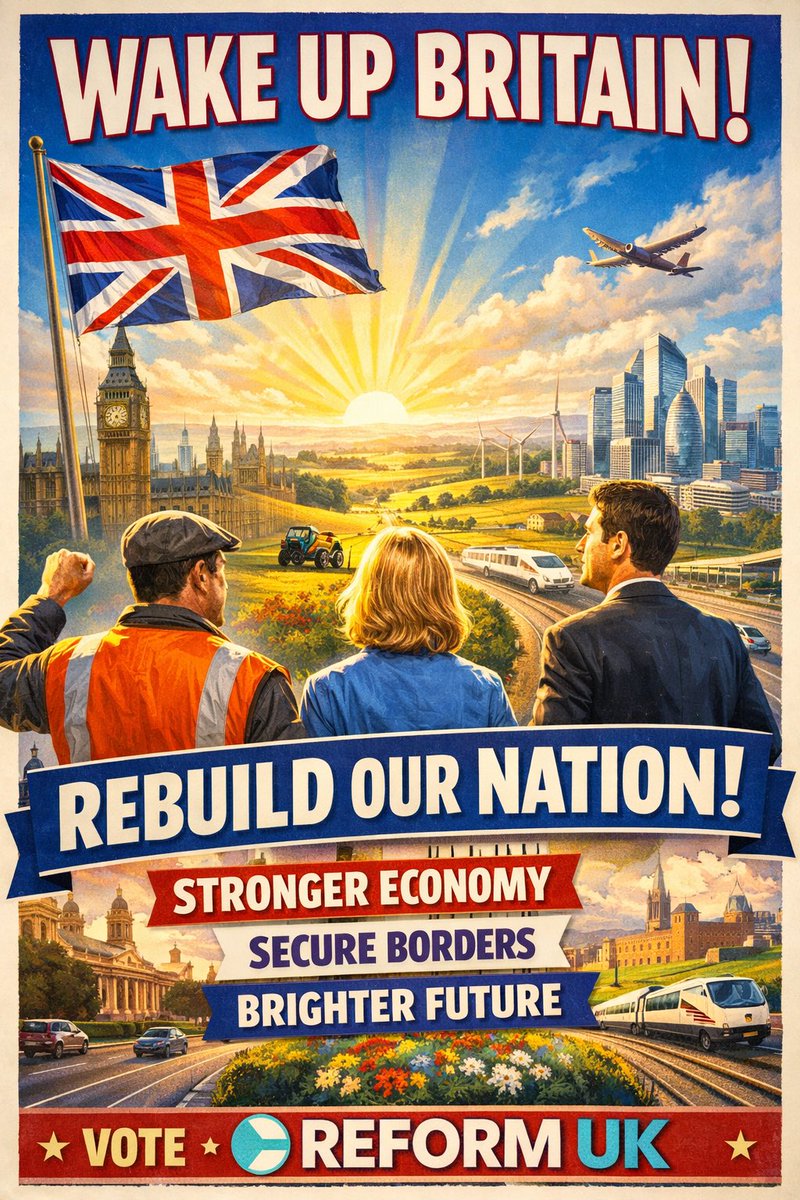darrenshore's tweet image. Morning all, hope you all have a great day, Remember make Britain great again by voting for @Nigel_Farage and @Reformuk  #reformuk #wakeupbritain