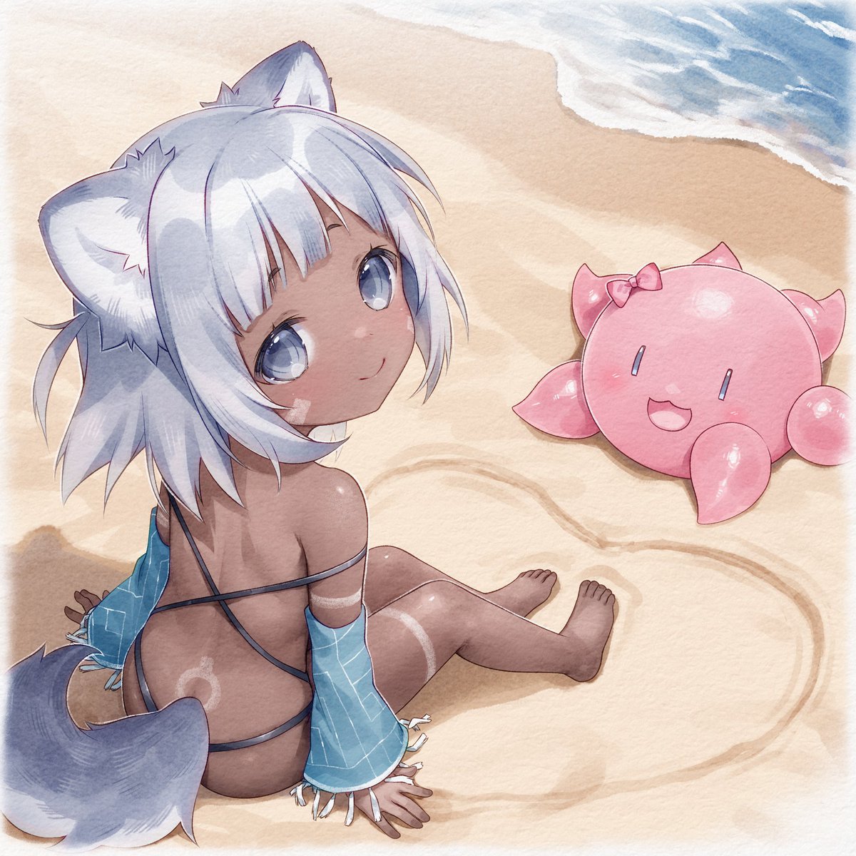 Mei 🍑 dakimakura illustrator tweet media