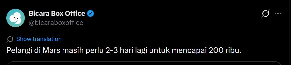 Bicara Box Office tweet media