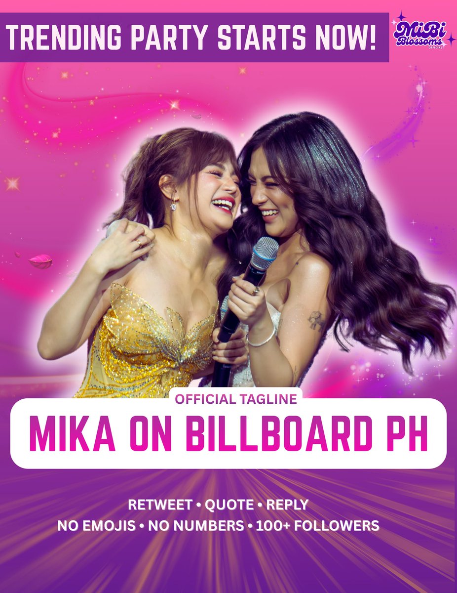 MIBI BLOSSOMS OFFICIAL tweet media