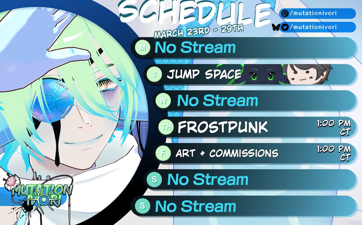 Mutation Ivori 🪡👁️ Commissions Open tweet media