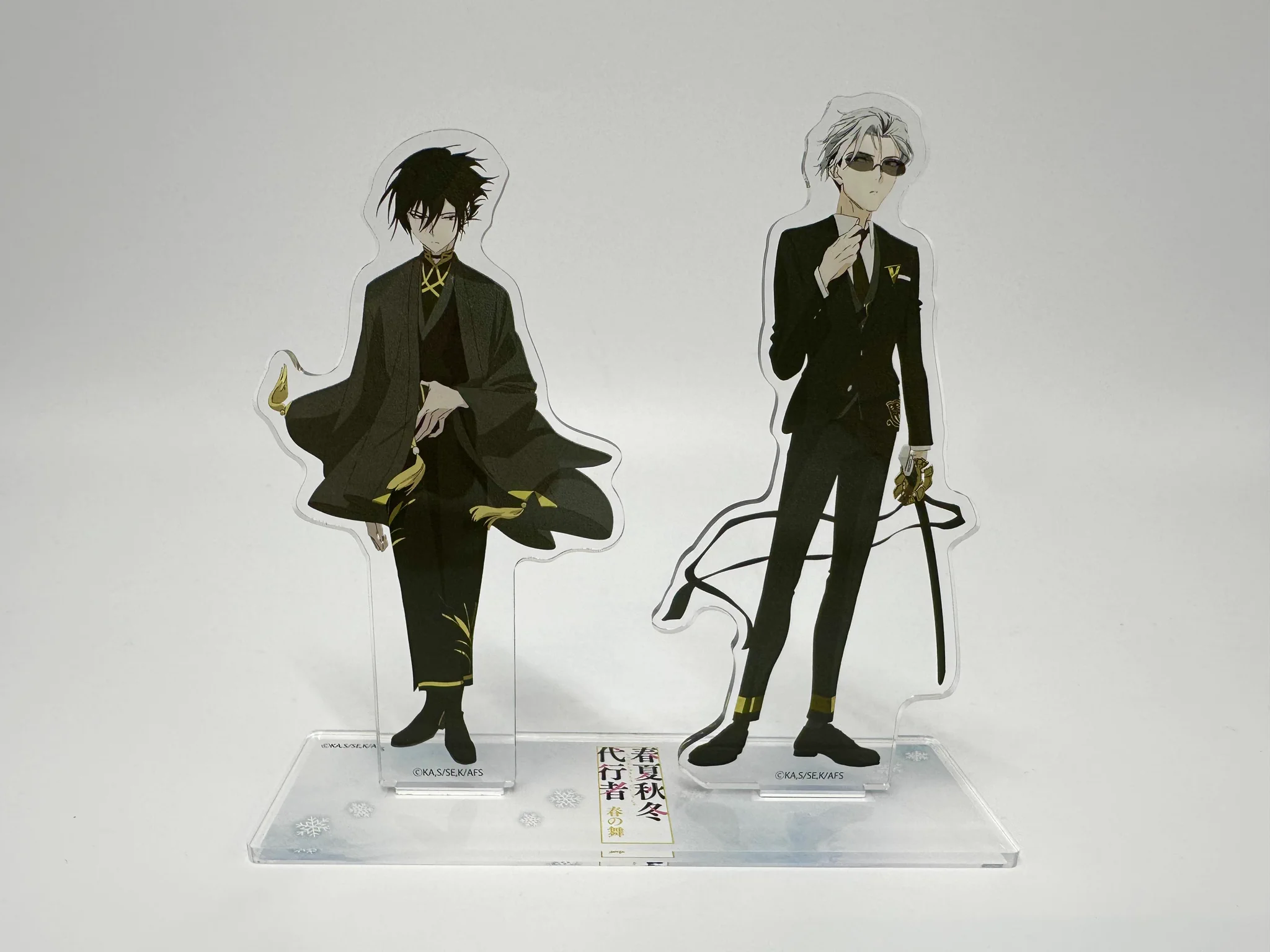 春夏秋冬代行者 寒椿狼星 寒月凍蝶 アクリルスタンド 冬 ２個セット TVアニメ「春夏秋冬代行者 春の舞」公式🌸【土曜24:00～放送&配信中