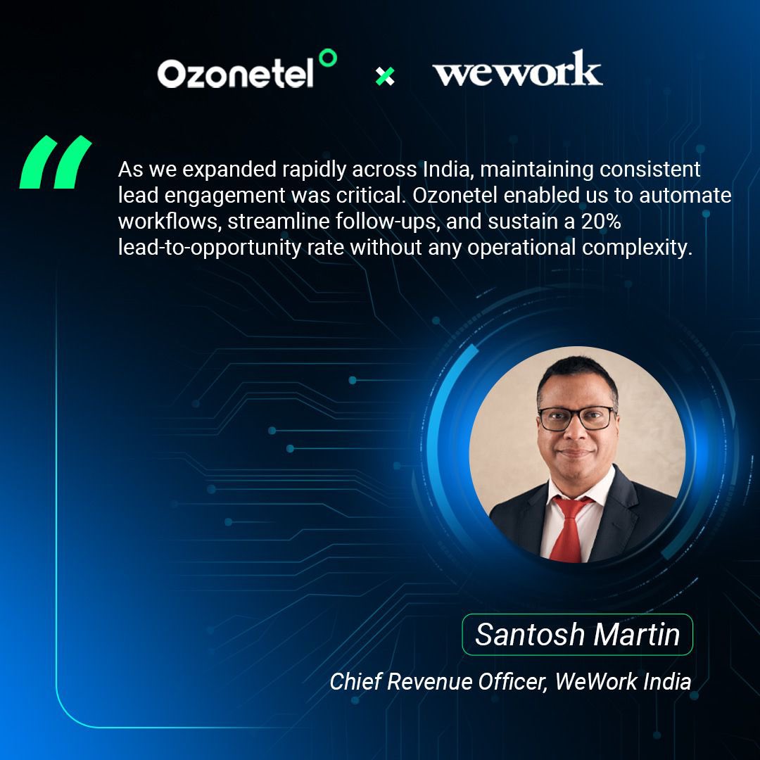 Ozonetel | oneCXi tweet media