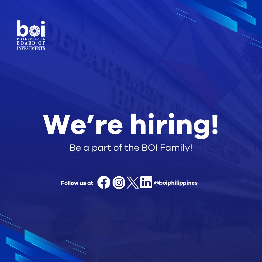 Board of Investments tweet media