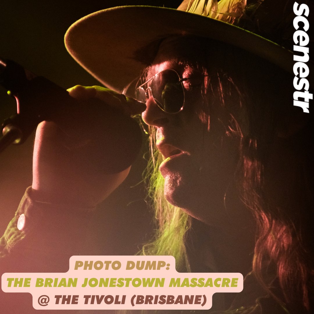 scenestr's tweet photo. Photo dump from The Brian Jonestown Massacre's Brisbane concert with Les Big Byrd.

Check out the complete gallery: https://t.co/lxrdk2aq6W https://t.co/xdgZ9WMOTx