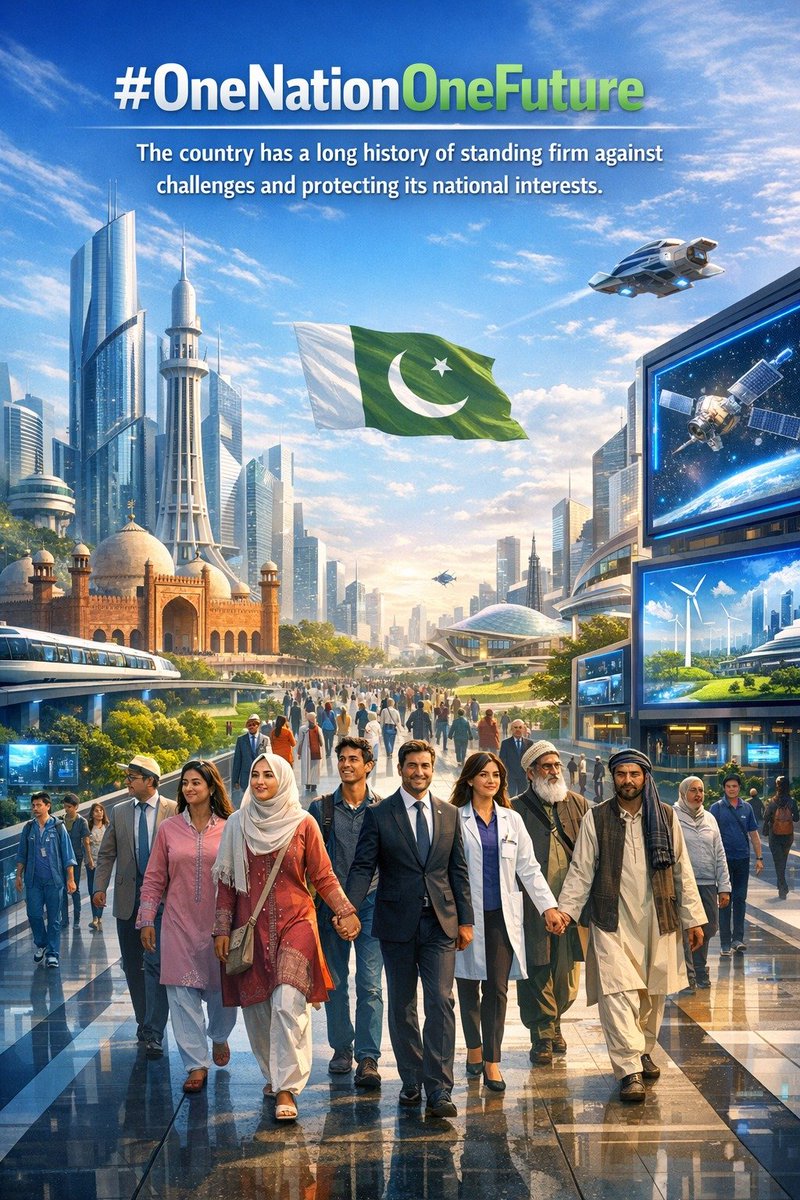 #OneNationOneFuture Strength, stability, sovereignty
Pakistan protects all three Today and always