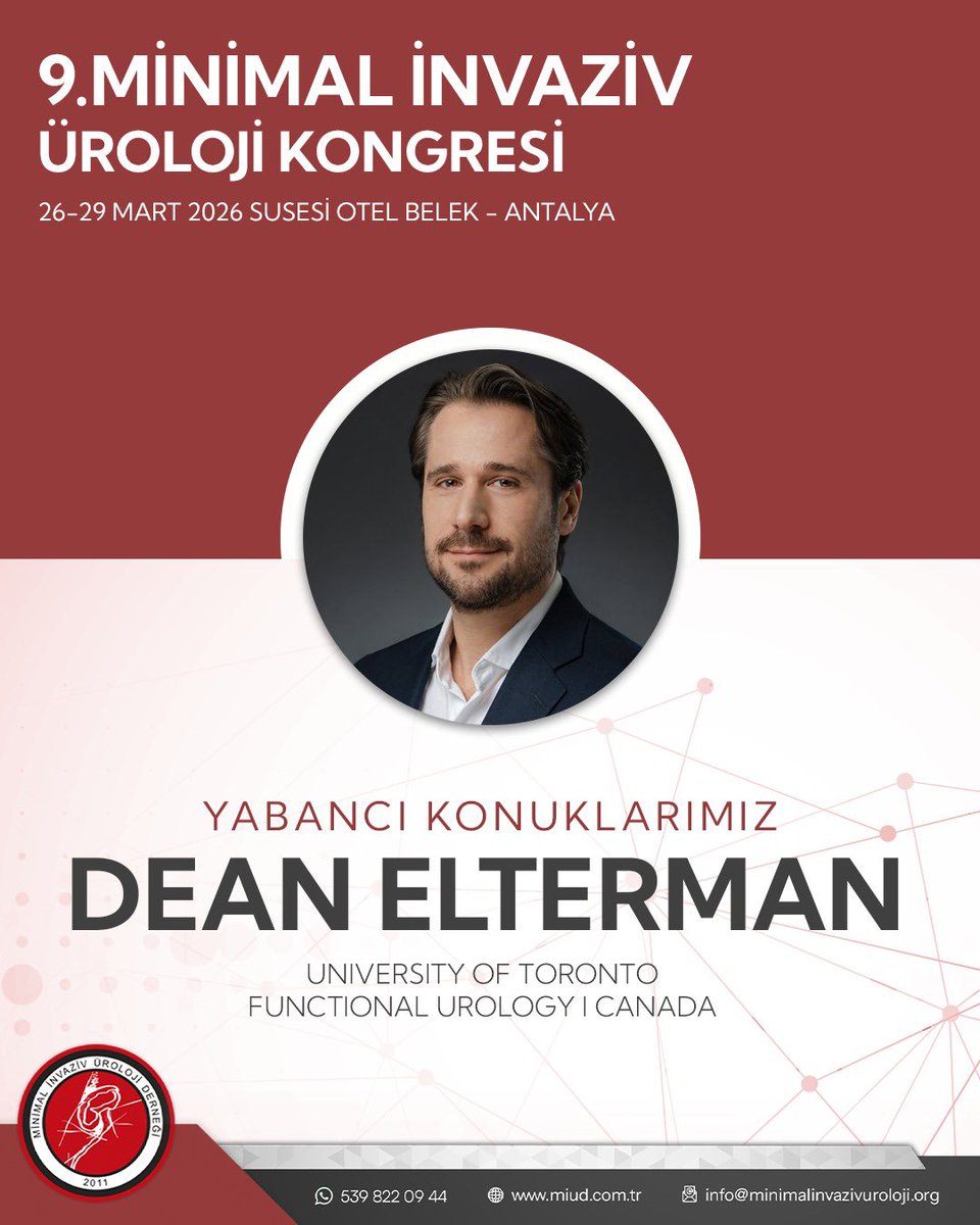 Minimal İnvaziv Üroloji Derneği tweet media