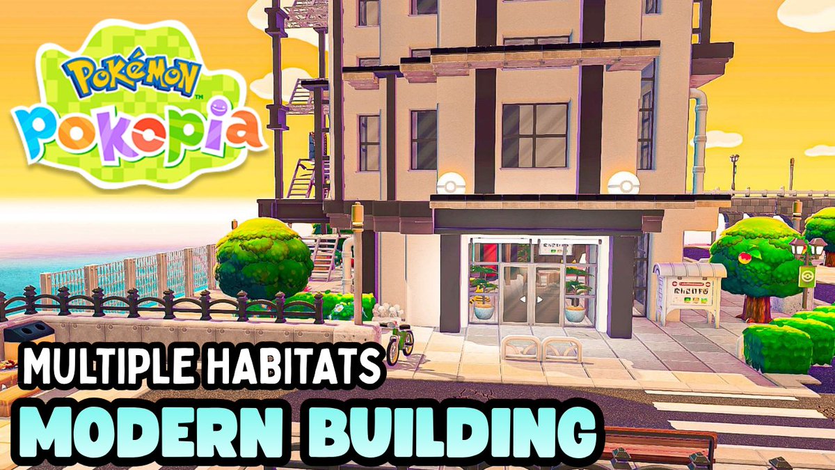 Pokopia Incomplete Building New video posted for my #Pokopia modern city! today we did some layout ...