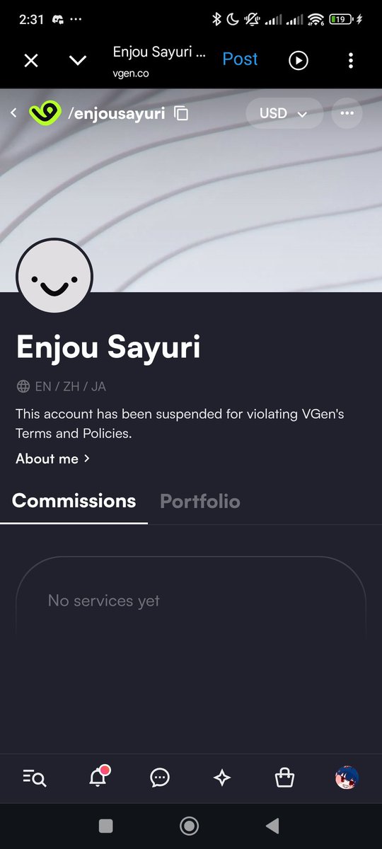 <a href="/EthicalArtHub/">Ethical Artist Hub</a> <a href="/enjousayuri/">Enjou Sayuri | 10%OFF - OPEN COMMS₊</a> Why was <a href="/enjousayuri/">Enjou Sayuri | 10%OFF - OPEN COMMS₊</a>'s Vgen account suspended? Perhaps it was Vgen's policies.