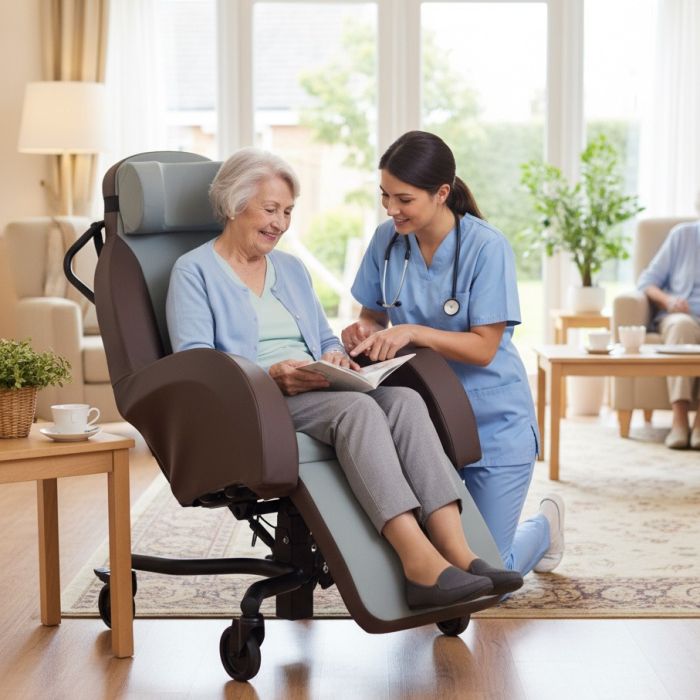 Stand up with greater ease 💙
The Integra Shell Seat Chair gently tilts to help you rise safely, reducing strain and supporting everyday independence.
#MobilityAids #IndependentLiving #CareSupport #AccessibleLiving #DailyLiving