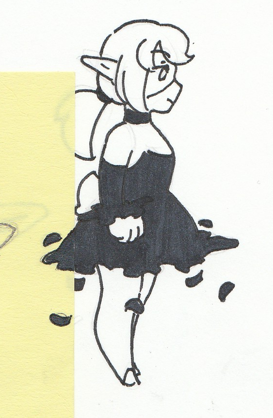 WanderingWendel's tweet photo. Oh yeah, she has deer legs because she's fae touched https://t.co/AlgPtP9SwU