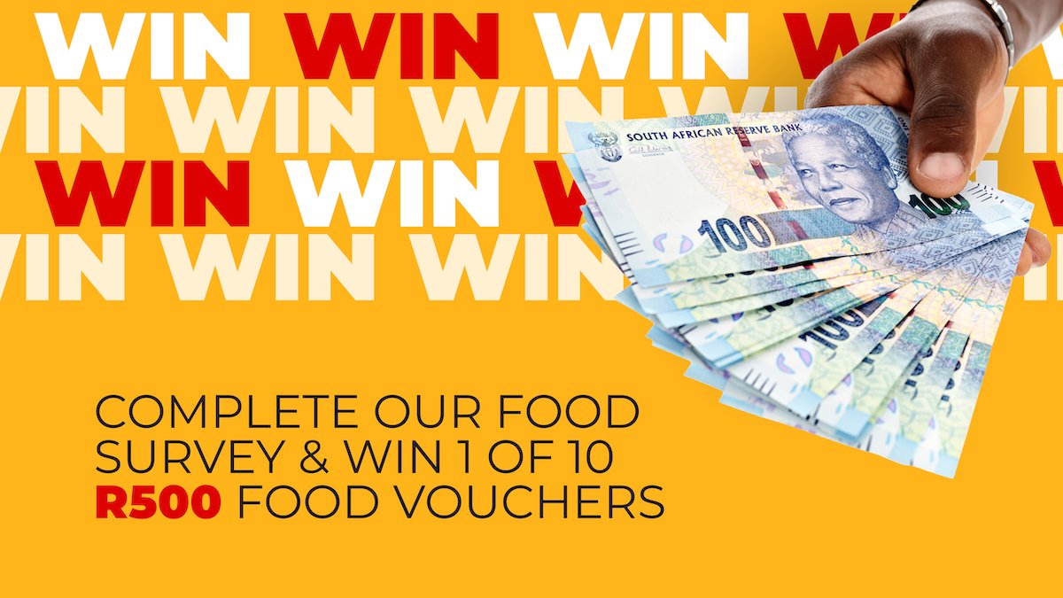 SPONSORED | Mzansi, what type of food do you enjoy? Take our survey and you could win one of 10 food vouchers 👇
survey.synoint.com/en_ZA/p/141035…
Terms and Conditions apply 👉snl24.com/dailysun/spons…