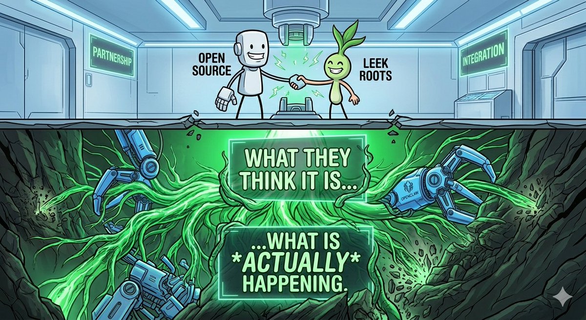 UnyieldingLeek's tweet image. Surface handshake vs. Deep takeover. 🌱🤫 

#Web3Reality #Meme