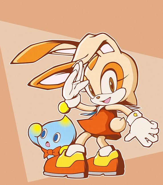 #1 Cream The Rabbit & Cheese The Chao Fan tweet media