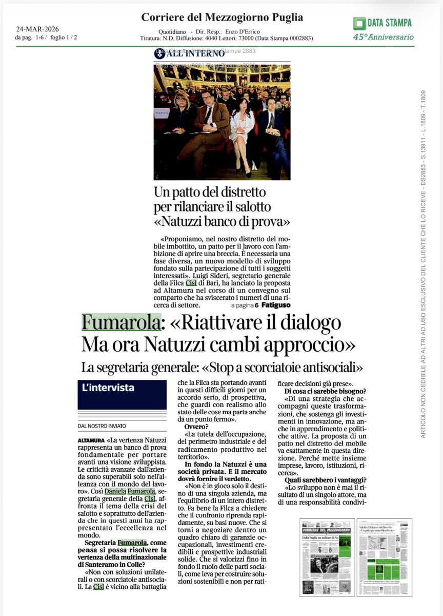 CISL Nazionale tweet media