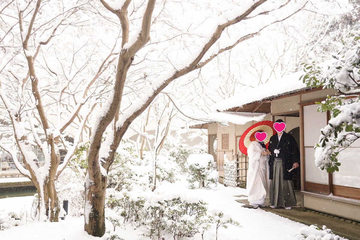 createwedding11's tweet photo. 貴船神社で挙式
ザ・プリンス京都宝ヶ池でご祝宴。
 「お客様の声」をご覧くださいね

📷https://t.co/x98ADowepk

#クリエイトウエディング #貴船神社 #京都 #白無垢 #口コミ #お客様の声 #京都和婚 #神社婚 #京都婚 #カスタマーレビュー #ザプリンス京都宝ヶ池 #雪景色 https://t.co/M9PZVgqFEf