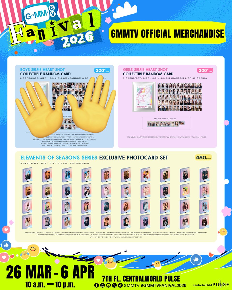 NNM17737073's tweet photo. รับหิ้ว
รอบ 26/3 คิวหลัง 200 รายชื่อ
รอบ 2/4 (มีคิว 10x)

💵ราคา OG Price

❌ไม่รับตุ๊กตา
❌ ไม่รับแรนด้วมชาย

❌ไม่ได้คูปองไซน์ ❌
จะซื้อของในวันที่ 26 ก่อน หากได้ไม่ครบจะไปต่อวันที่ 2
✅ไม่ได้ของคืนเงินเต็มจำนวน

📤 ค่าส่งเหมา 70 / นัดรับ

 #GMMTVFANIVAL2026
#ตลาดนัดgmmtv https://t.co/uO5HJtaH0F