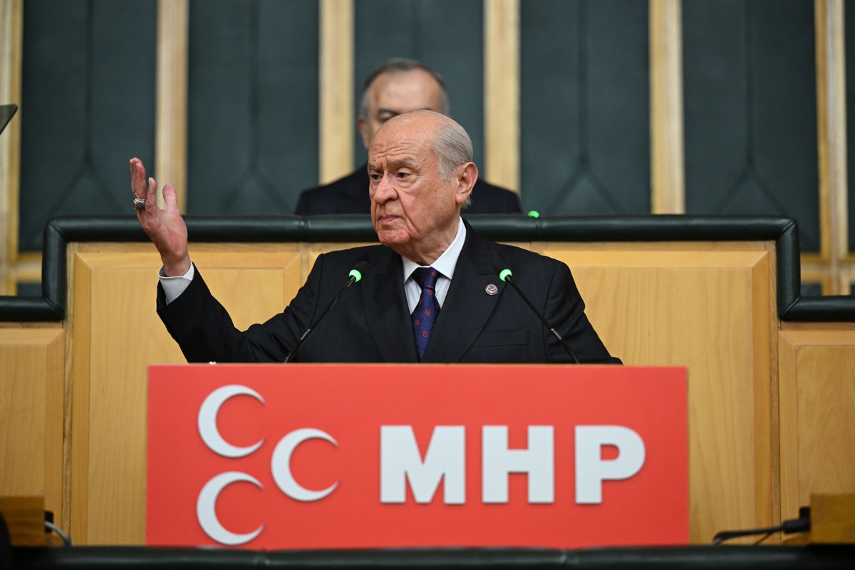 "Daha Güçlü Türkiye Amacımızdır"
🇹🇷MHP Lideri Bahçeli: Nifak tohumlarını çürütmeye kararlıyız
<a href="/dbdevletbahceli/">Devlet Bahçeli</a> <a href="/MHP_Bilgi/">MHP</a>