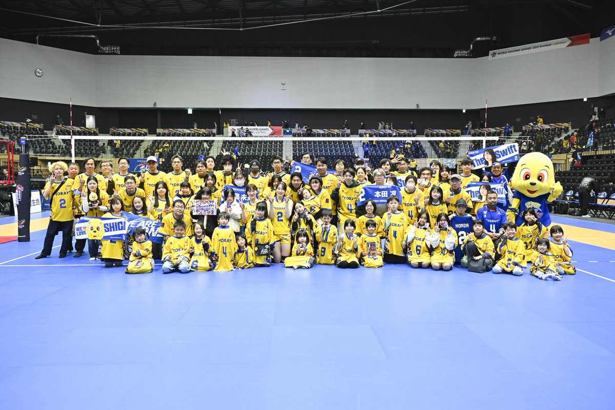 東レアローズ滋賀 tweet media